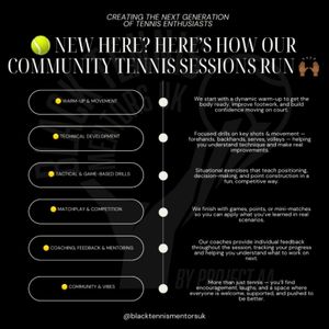 Image post by @blacktennismentorsuk on Instagram
