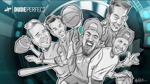 Image post by @dudeperfect on Instagram