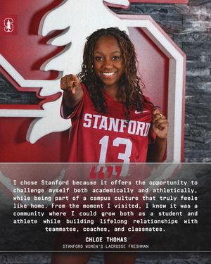 Image post by @stanfordwlax on Instagram