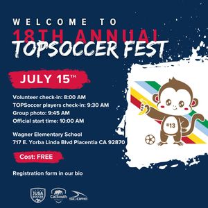 Image post by @calsouthsoccer on Instagram
