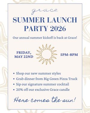 Image post by @shopatgrace on Facebook