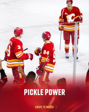 Image post by @nhlflames on Instagram