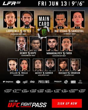 Image post by @lfafighting on Instagram