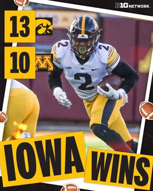 Image post by @IowaOnBTN on Twitter