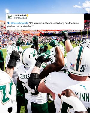 Image post by @usfathletics on Instagram