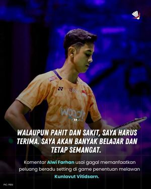 Image post by @bolalobbadminton on Instagram