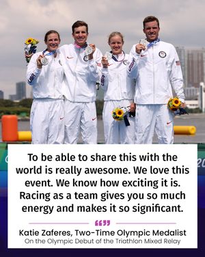 Image post by @usatriathlon on Twitter/X