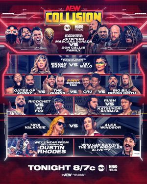 Image post by @AEW on Twitter