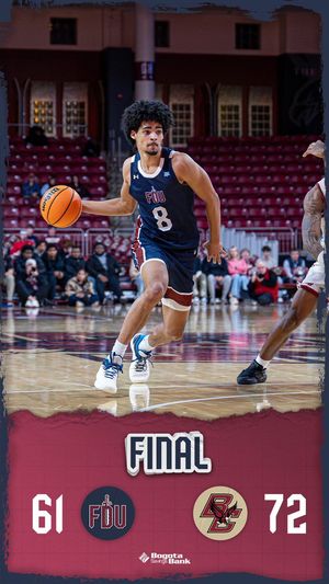Image post by @FDUKnightsMBB on Twitter