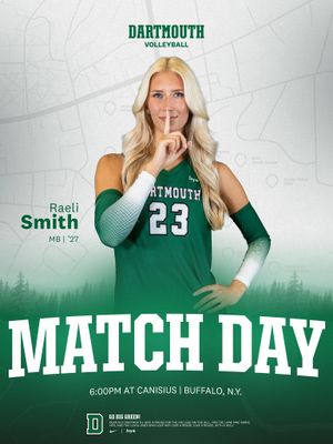 Image post by @dartmouthvball on Instagram