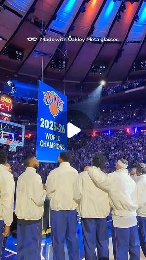 Image post by @nyknicks on Instagram