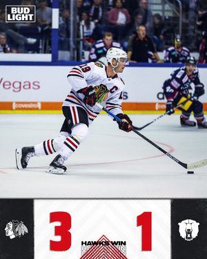 Image post by @nhlblackhawks on Instagram