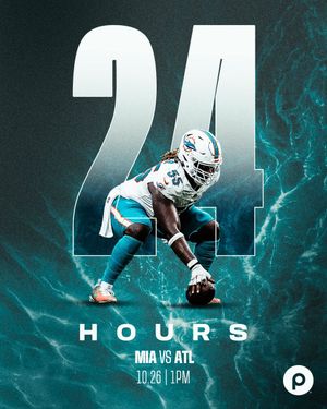 Image post by @MiamiDolphins on Twitter