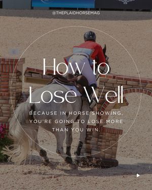 Image post by @theplaidhorsemag on Instagram