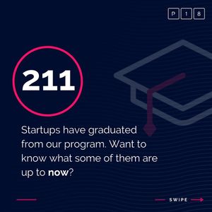 Image post by @p18startups on Instagram