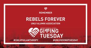 Image post by @UNLVAlumni on Facebook