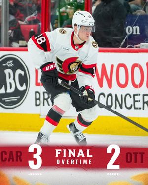 Image post by @Senators on Twitter