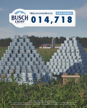 Image post by @BuschBeer on Twitter