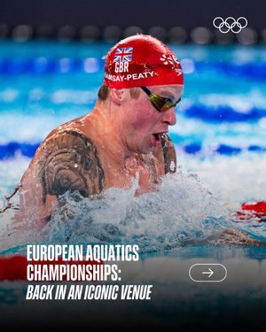 Image post by @olympics on Instagram