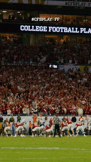 Video post by @College Football Playoff on Facebook