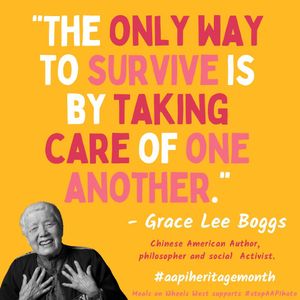 Image post by @mealsonwheelswest on Instagram