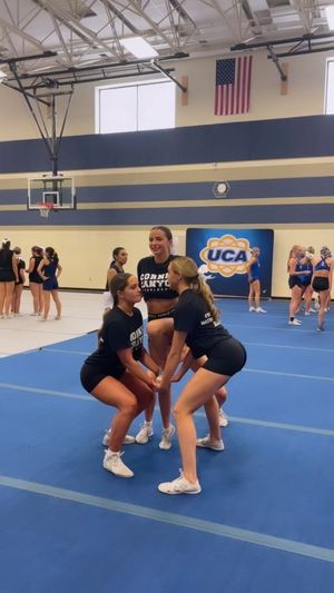Video post by @corner_canyon_cheer on Instagram