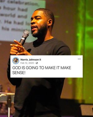 Image post by @norrisjohnsonii on Instagram