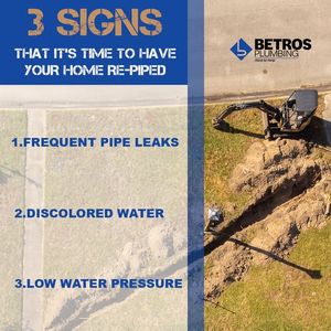 Image post by @betrosplumbing on Facebook
