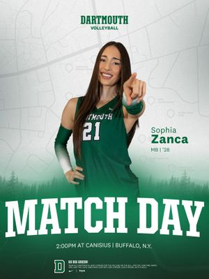 Image post by @dartmouthvball on Instagram