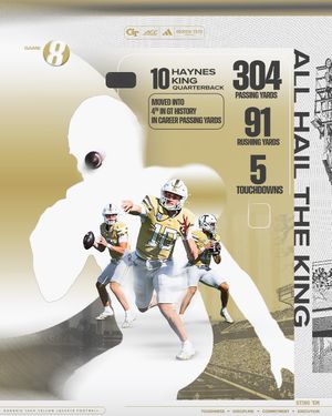 Image post by @georgiatechfb on Instagram