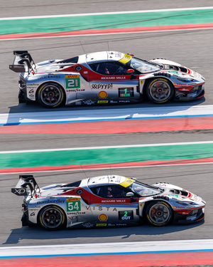 Image post by @ferrariraces on Instagram