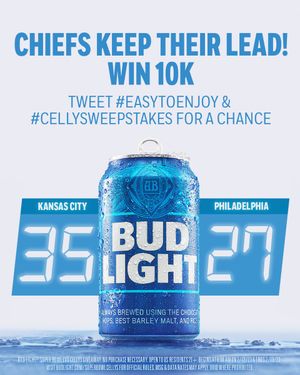 Image post by @budlight on Twitter