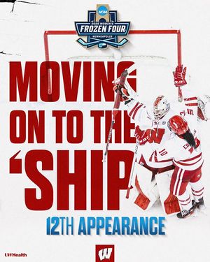 Image post by @badgerwhockey on Instagram
