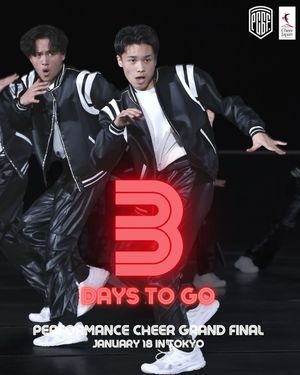 Image post by @cheer_japan on Instagram