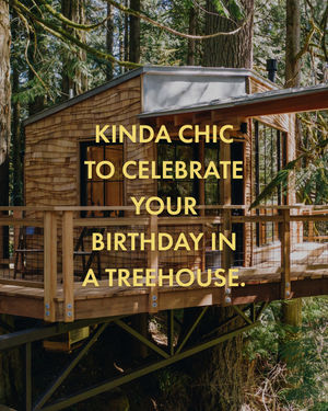 Image post by @treehousepoint on Instagram