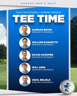 Image post by @KUMensGolf on Twitter