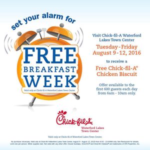 Image post by @chickfilawaterfordlakes on Instagram