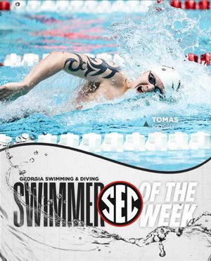 Image post by @ugaswimdive on Instagram