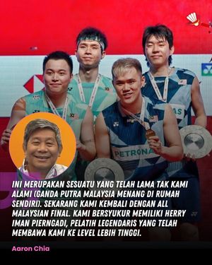 Image post by @bolalobbadminton on Instagram