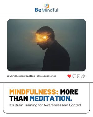 Image post by @Bemindful.us.org on Facebook