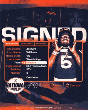 Image post by @uvafootball on Instagram