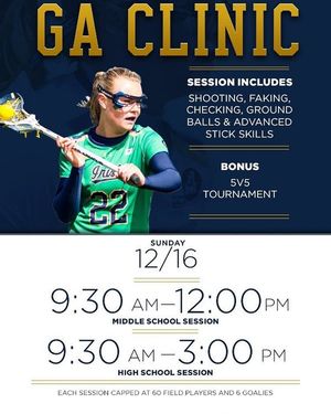 Image post by @ndwomenslax on Instagram