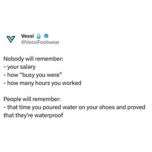 Image post by @vessi on Instagram