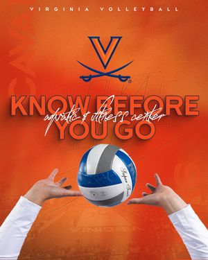 Image post by @uvavolleyball on Instagram