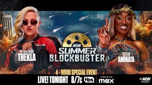 Image post by @AEW on Twitter