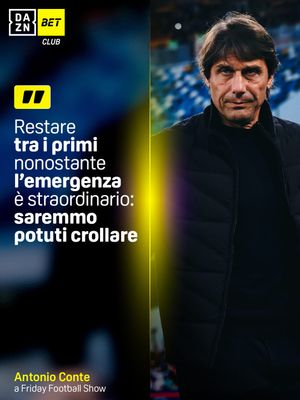 Image post by @dazn_it on Instagram