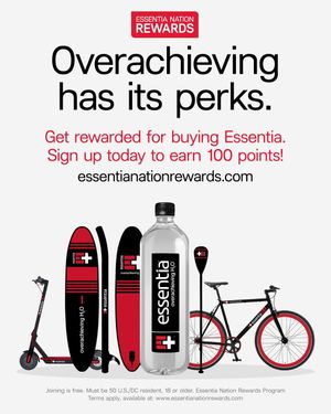 Image post by @essentiawater on Instagram