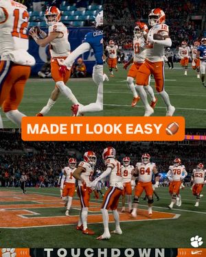 Image post by @clemsontigers on Instagram
