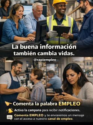 Image post by @rapiempleo on Instagram