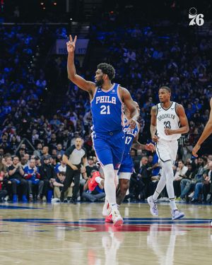 Image post by @sixers on Twitter